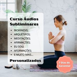 curso áudio subliminar personalizado